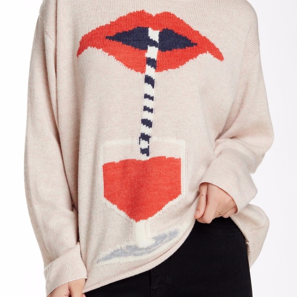Wildfox Sweaters - NWT Wildfox Suck It Up sz M ✨